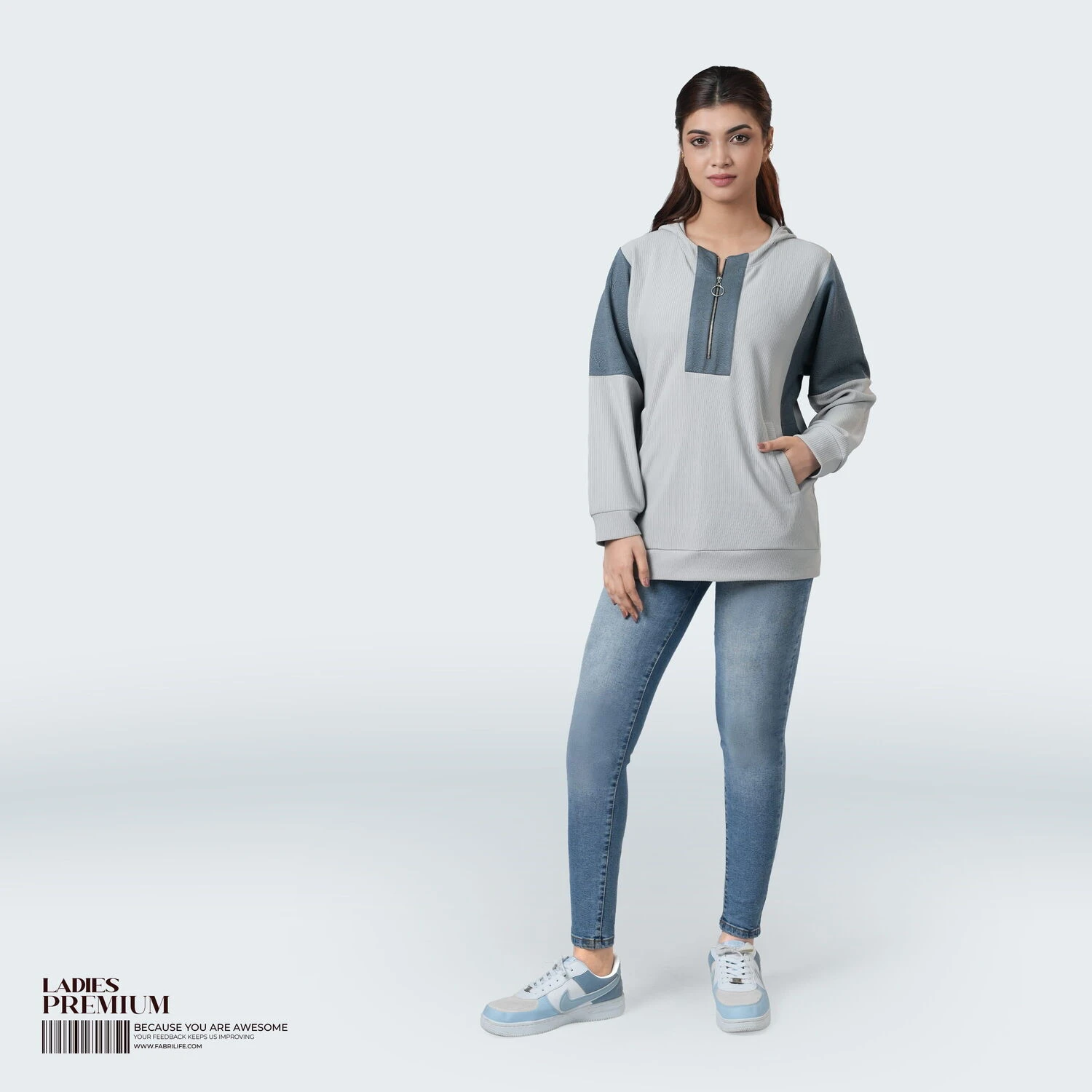Women Premium Hoodie - Dazzelina